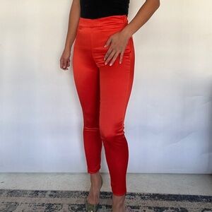 H&M tight orange pant
